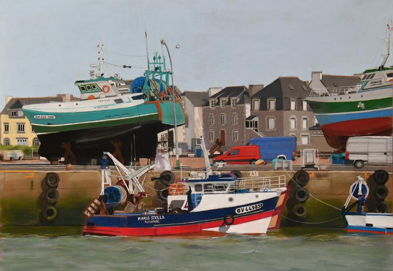 carenage le guilvinec-2.jpg - Pastel / size 60x80